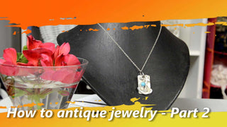 2 Ways To Polish Antique Patina Silver Jewelry - Part 2