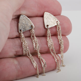 Boucles d'Oreilles Nova Argent Sterling 925 Bijou Fait Main