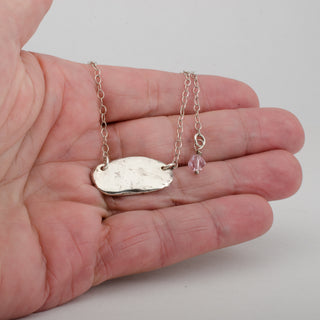 Pendant Crown Fine Silver Handmade Jewelry