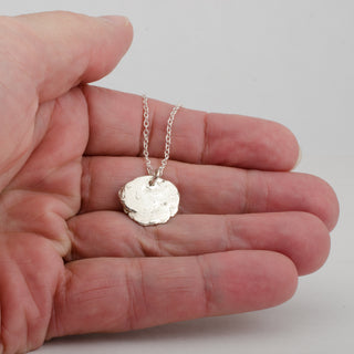 Pendant Kudo Fine Silver Amethyst Zircon Handmade Jewelry