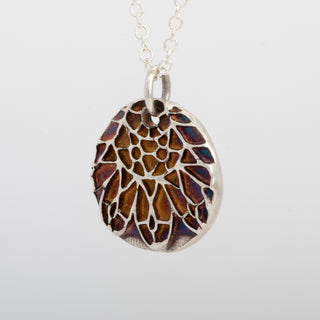 Pendant Necklace Meda Fine Silver Women Jewelry