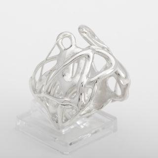 Silver Ring Adjustable Malibu Sterling Handmade Jewelry