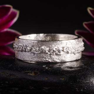 Silver Ring Cayman Handmade Fine Silver Jewelry