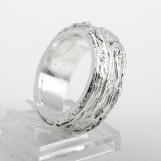 Silver Ring Fiji Handmade Fine Silver Jewelry