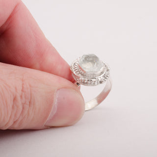 Silver Ring Mara Aquamarine Gemstone Jewelry