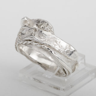 Silver Ring Kofi 925 Sterling Handmade Men Jewelry