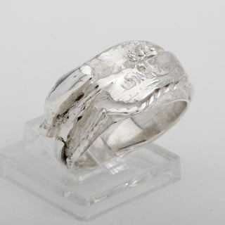 Silver Ring Kofi 925 Sterling Handmade Men Jewelry
