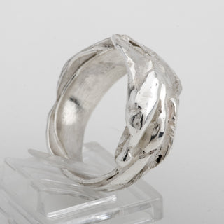 Silver Ring Kofi 925 Sterling Handmade Men Jewelry