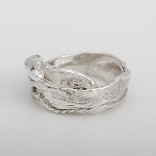 Silver Ring Kofi 925 Sterling Handmade Men Jewelry