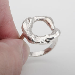 Silver Ring Kudan 925 Sterling Handmade Jewelry