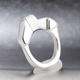 Silver Ring Prisms 925 Sterling Handmade Jewelry