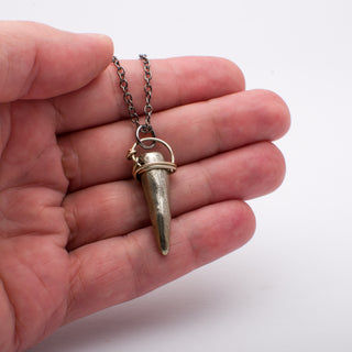 Amulet Horn Of Plenty Bronze Pendant Necklace Handmade Jewelry