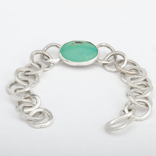 Bracelet Laredo Turquoise Sterling Silver Handmade Women Jewelry