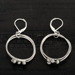 Earrings Noni Fine Silver Handmade Jewelry