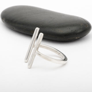 Silver Ring Adjustable Barren 925 Sterling Handmade Jewelry