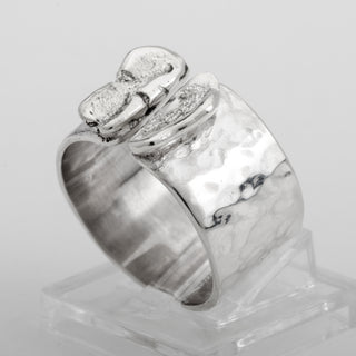 Silver Ring Adjustable Futago 925 Sterling Handmade Jewelry
