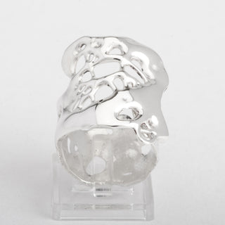 Silver Ring Adjustable Gemini Sterling Handmade Jewelry