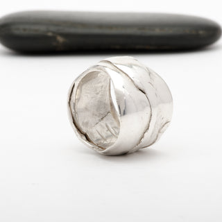Silver Ring Odin Handmade Fine Silver Jewelry