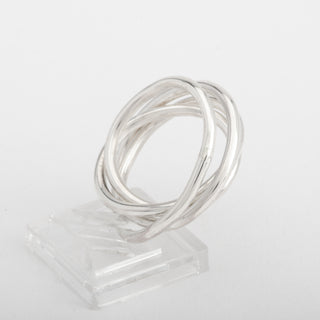 Silver Ring Spiral 925 Sterling Handmade Women Jewelry
